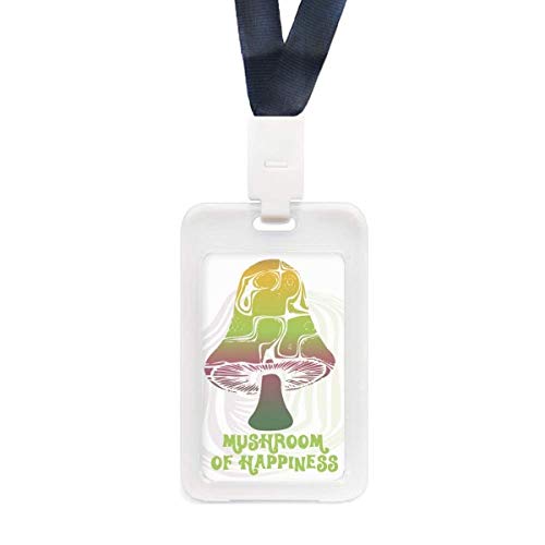 Pochette pour carte créature champignon pour vos sorties en ville