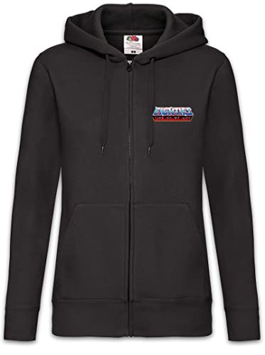 Sweat à capuche noir Motu imprimé Eighties Urban Backwoods en molleton doux zippé taille M