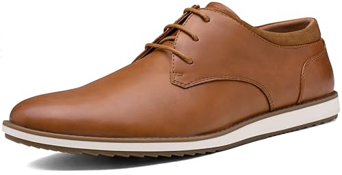 Jousen Men's Dress Shoes Fashion Casual Dress Shoes Business Oxfords for Men