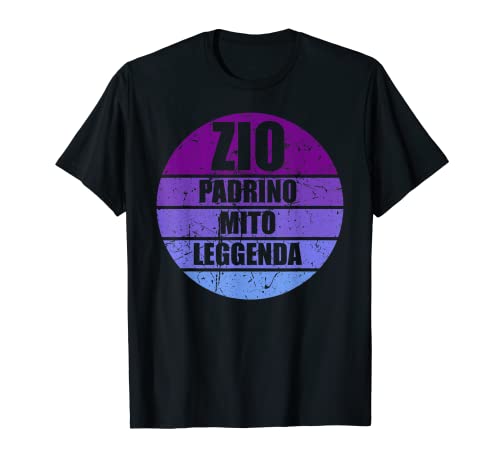 Zio Padrino Mito Leggenda Camiseta Regalo Camiseta
