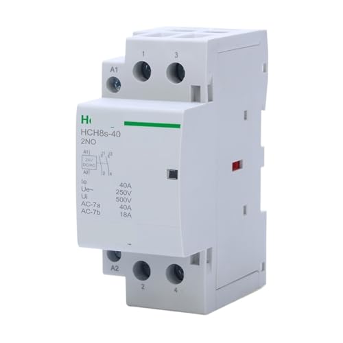 Contacteur cc HCH8s-63 2P 63A pour rail DIN domestique 24V