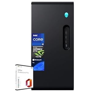 Dell Alienware Aurora R16 Gaming Desktop, i9-13900F(24-core), NVIDIA GeForce RTX 4070, 32GB DDR5, 1TB SSD, 1TB HDD, Wi-Fi 6E, USB-A&C, Bluetooth, Windows 11 Pro, with Microsoft Office Lifetime License
