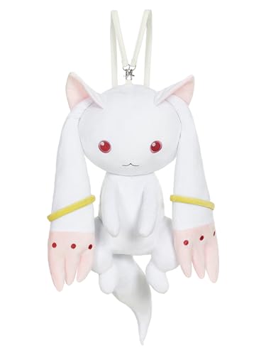 Micotaku Women Backpack Puella Magi Madoka Magica Officially Licensed Cute Kyubey Backpack