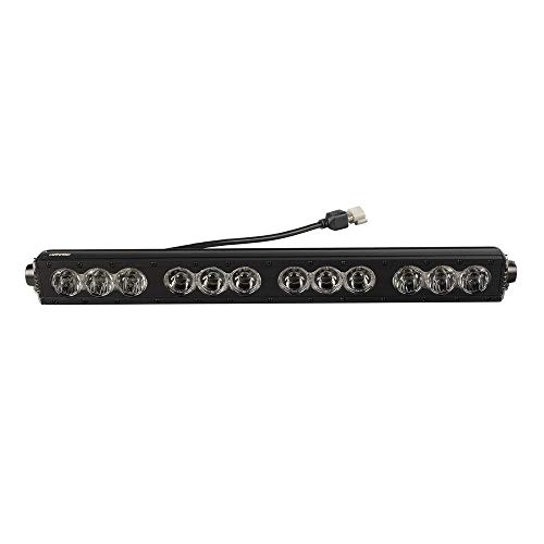 Havoc HLT-61-41020 Light Bar, Single Row, 20", Black Out Trail Series, w/Plate