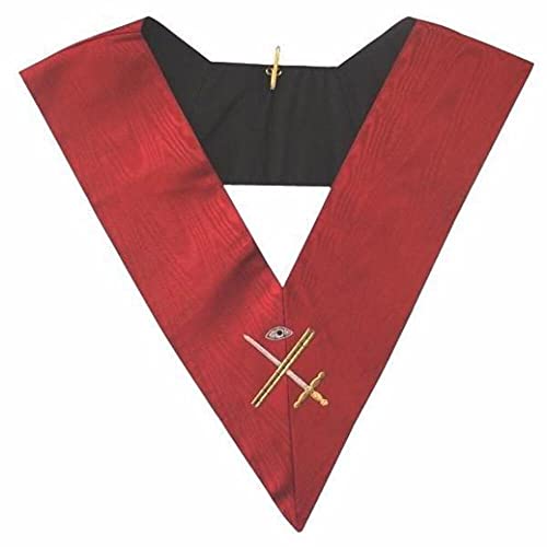 Bricks Masons Masonic AASR collar 18th degree - Knight Rose Croix - Expert