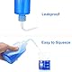 3 Stück Spritzflasche 250ml, Laborflasche Waschflasche Squeeze Flasche Sprühflasche Transpartent Kunststoff für Laborreinigung Pflanzenbewässerung