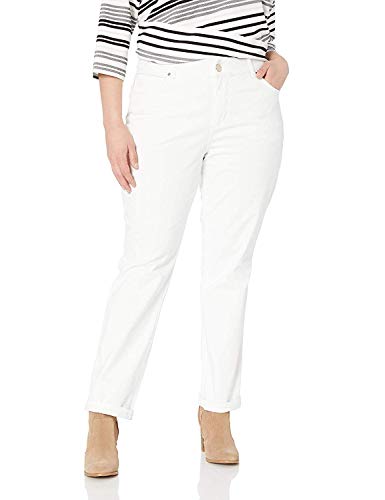 Image of Lee Women's Plus-Size Relaxed Fit Straight-Leg Jean