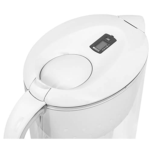 BRITA Marella XL German Design Water Filter Jug 3.5 L White | Powerful Filtration with MicroFlow Technology | Activated Micro Carbon Pearls for Fresh and Enriched Taste of Water