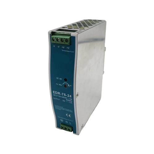 Bloc alimentation à découpage EDR 75W 24V transformateur industriel - 3