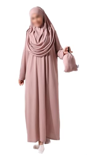 Muslim One-Piece Prayer Dress for Women,Abaya,Islamic Dress,Full lenght...