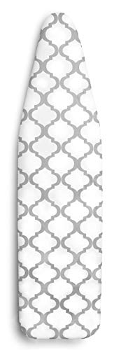 Epica Silicone Coated Ironing Board Cover- Resists Scorching and Staining - 15"x54"