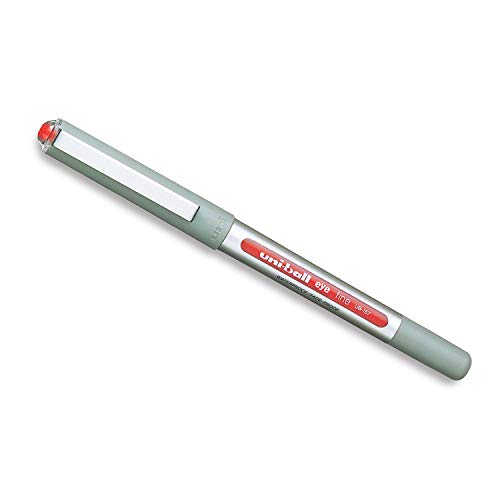 Image of uni-ball Eye UB157 0.7 mm Roller Ball Pens, Red Ink, Pack of 3