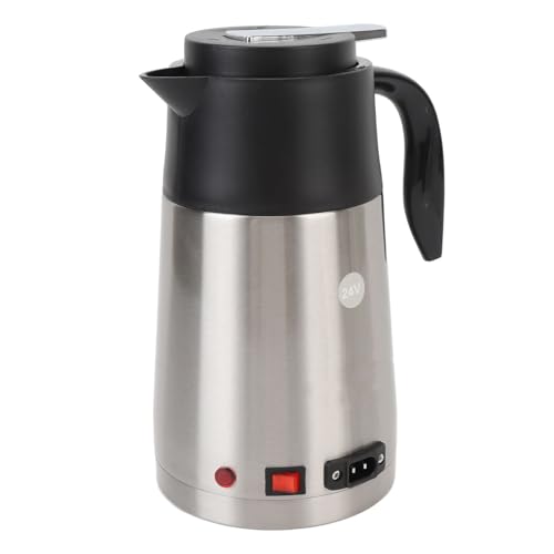 Brilluxa Tetera Eléctrica Portátil 1.3L 24V Acero Inoxidable miniatura 5