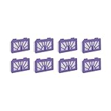 8 Pack Hepa Filter Replacement for Neato XV-15 XV-25 XV21 Vorwerk VR100 Vaccum By NISPIRA