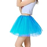 XINXIYAN Tutu Skirts for Women 4 or 5 Layers Girls Halloween Costume Adult Party Favor Running Dance Tulle Skirts