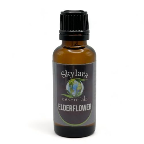 Aceite Esencial de Saúco, 100% Puro y Natural, 30 ml