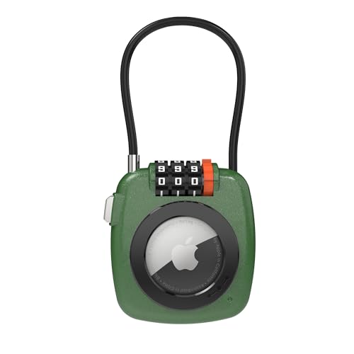 AirTag Luggage Holder with Lock for Travel