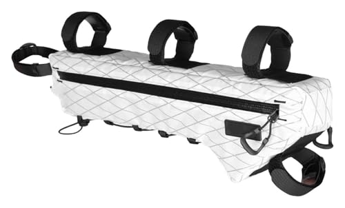 ���[�^�[�T�h���p�j�A�o�b�O �o�C�N�p�T�h���o�b�O ���]�ԃt���[���o�b�O �h�� �T�C�N�����O�g���C�A���O���|�[�` �N���X�r�[�� MTB ���[�h�p 17�C���`�ȏ�̒����̃��[�^�[�p�j�G�t��(White-2.4l)