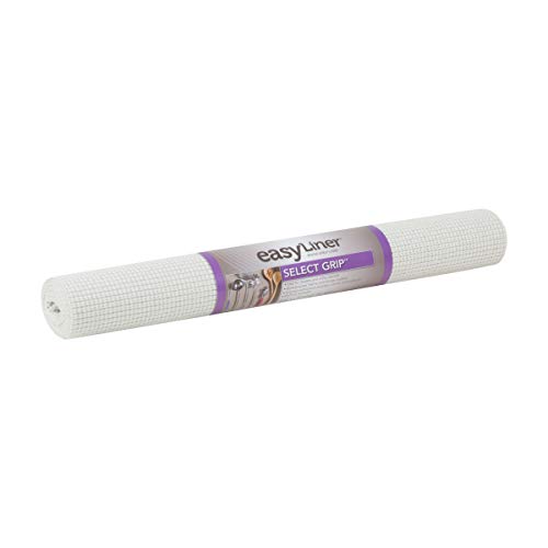 Duck Select Grip Easy Liner Shelf Liner 20" Wide Kitchen Pack, 6-Rolls, Each 6' Length, White #TOP2
