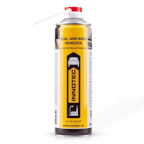 Innotec Seal and Bond Remover Klebstoff- & Dichtmassenentferner - Etikettenentferner 500 ml Spraydose - Etikettenlöser - Entfernen von Klebstoffresten Dichtmassenresten Teerspritzer Baumharz
