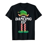 dancing elf christmas pajamas for family matching sets elf maglietta
