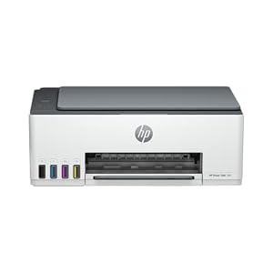HP Smart Tank 580 All-in-one WiFi Colour Printer with 1 Extra Black Ink Bottle in The Box (Upto 12000 Black and 6000 Colour Pages in The Box) and 1+1 Year Warranty. -Print, Scan &Copy for Office/Home