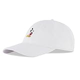 Disney Mens Baseball Cap, Mickey Mouse Adjustable Hat for Adult