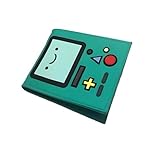 XTCZMH Bmo Wallet Anime Beemo Cosplay Wallet Fashion PU Leather Short Wallet (Green)