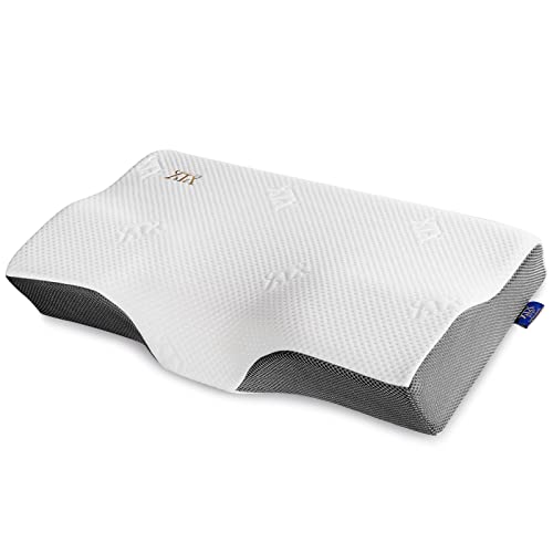 Pillows for Sleeping - XTX Memory Foam Pillows, Ergonomic Cervical Pillow for Neck and Shoulder Pain Relief, Orthopedic Support Pillow for Side Sleepers, Back and Stomach Sleepers, CertiPUR-US