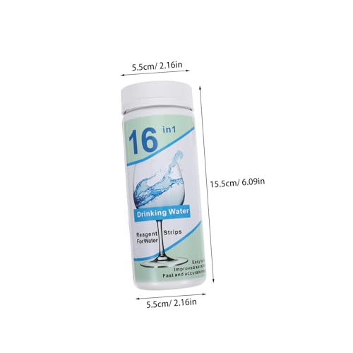 Analyse chimique maison avec le kit test eau potable Holibanna 50 bandelettes - 2