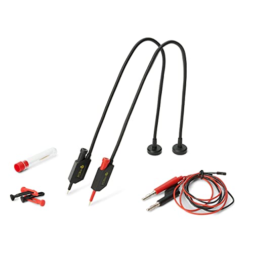 Image of PCBite 2xSQ10 Digital Probes for DMM | Helping Hands | Third Hand Tool | Level-up Your Electronics Workbench | Upgrade Your PCBite Kit