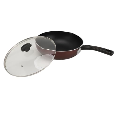 Sartén Wok antiadherente de hierro con mango de madera miniatura 6