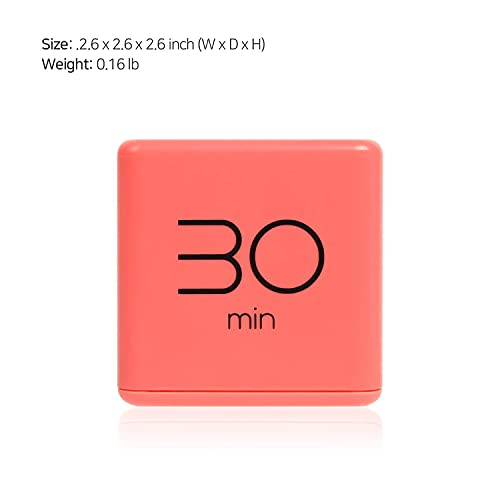 Mooas Cube Timer 5 Pcs Set, Time Management, Kitchen Timer, Kids Timer, Workout Timer, Kids Timer, Time Management #TOP3