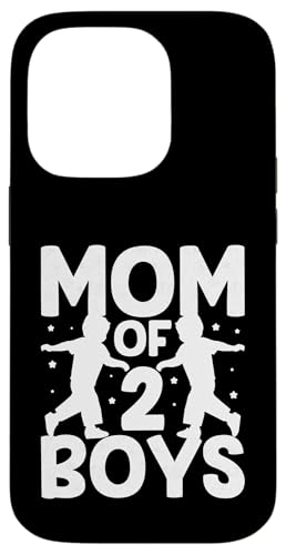Mom Of Two Boys ̓ Ƒq ̌t X}zP[X iPhone 14 Pro p