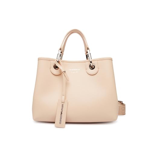 Emporio Armani Petit sac cabas avec imprimé cerf MyEA Rose