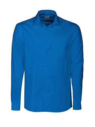 Chemise pour homme bleu marine taille S imprimante point vêtement chic
