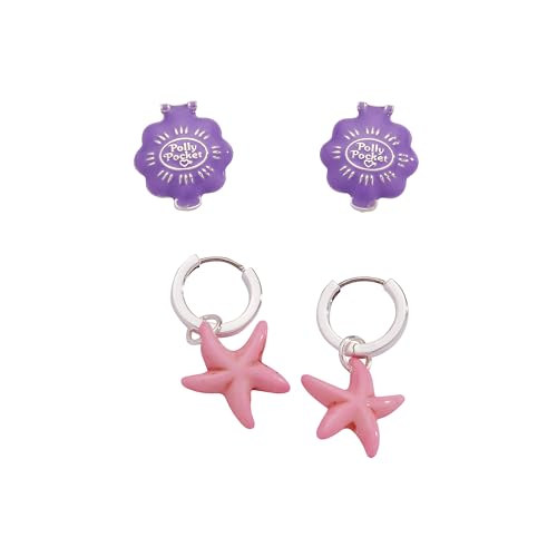 Alex and Ani Polly Pocket Pool Party Earring Set of 2