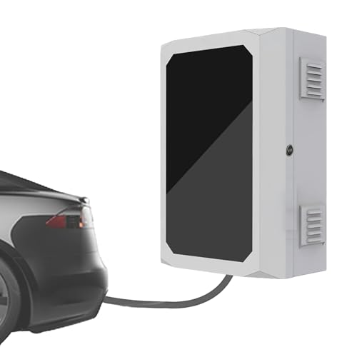 Boîtier de protection borne recharge murale véhicule électrique extérieur avec coffret robuste