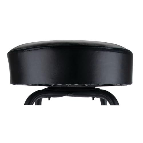 Image of Performance Tool W85010 Swivel Seat Bar Stool for Mechanic Garages and Workshops, Black, 0.6x9.8x5.8-Inches