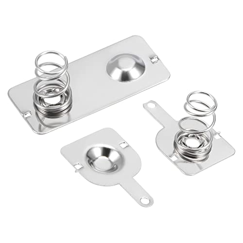 20pz AA Batteria Piastra 24mmx11mm e 20 Coppie AA 12mmx12mm Positivo a Negativo Molla Contatto