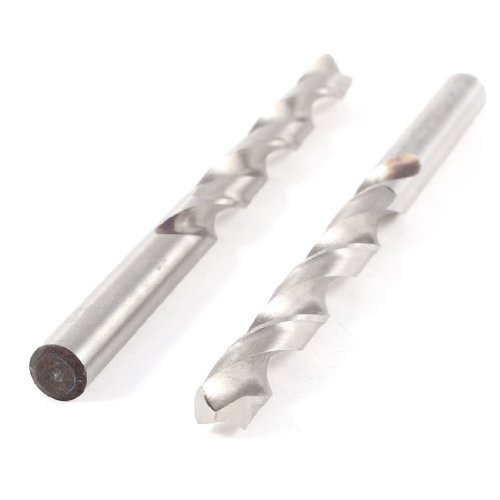 Aexit 120mm Length Tool holder 8.9mm Dia.Tip High Speed Steel Twist Drill Bit 2 PCS Model:99as421qo294