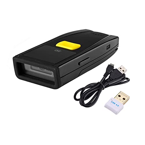 Lecteur de code à barre portable Bluetooth pour téléphones mobiles et PC