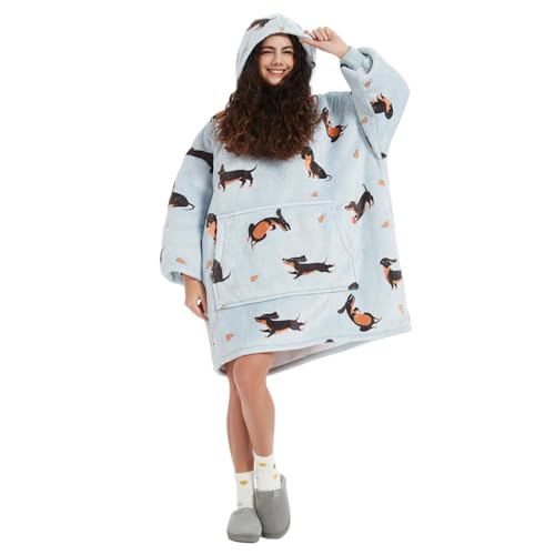 FELOVE Übergroße Hoodie Sweatshirt, Original Decke Sweatshirt, super weiche gemütliche warme komfortable Riesen-Hoodie, Geeignet Kapuzenpullover für Erwachsene, Männer, Frauen, Jugendliche