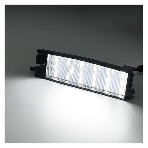 Luz de matrícula LED para Toyota RAV4 y Yaris pack de 2 bombillas blancas 5