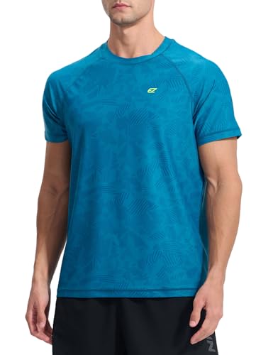 Image of Men's Swim Shirts Rash Guard UPF 50+ UV Sun Protection T-Shirt Quick Dry Fishing Beach T Shirts