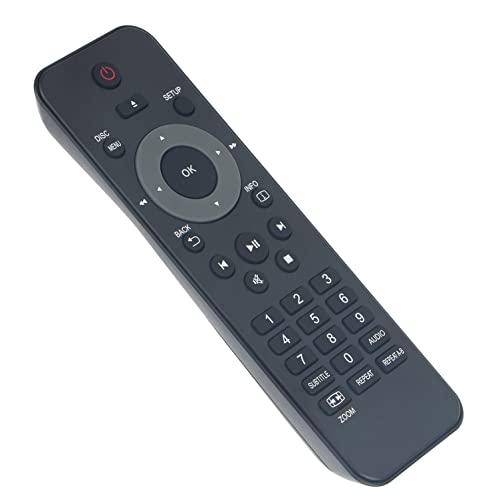 VINABTY RC-5310 Replace Remote Control Fit for Philips RC5310 DVD Player DVP3310 DVP3310/05 DVP3310/94, Black - Image 2