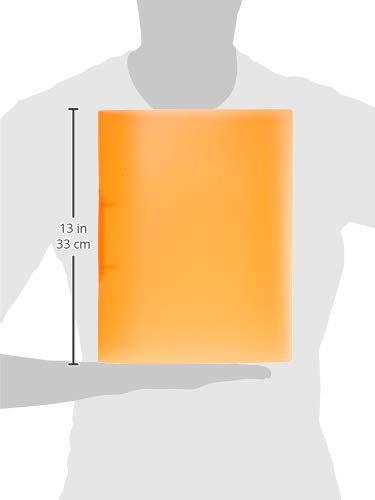 Grafoplás 2-Ring Binder Polypropylene Orange Colorgraf - Image 4