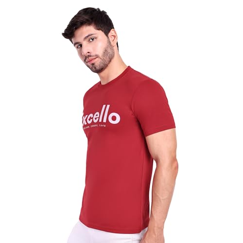 Image of EXCELLO Men's 100% Pure Cotton T-Shirt || Super Soft, Breathable, Premium Material.