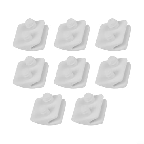 Gdfnmogo AXV014SP - Kit de zapatos para aspiradora de piscina (paquete de 8) para Hayward AquaBug y para limpiadores Aqua Critter, piezas de repuesto compatibles con Santoprene, polipropileno