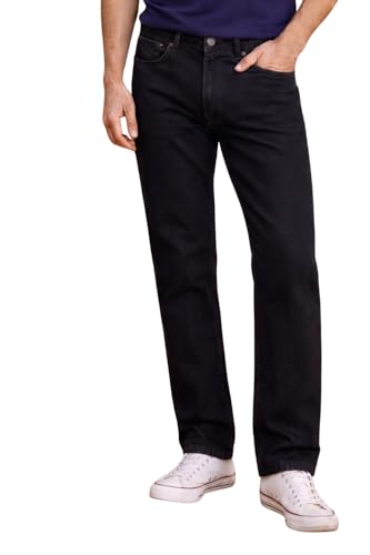 Image of Louis Philippe Men's Regular Fit Stretch Fabric for Comfort Premium Wash Aesthetic Authentic Twill and Durable Jeans